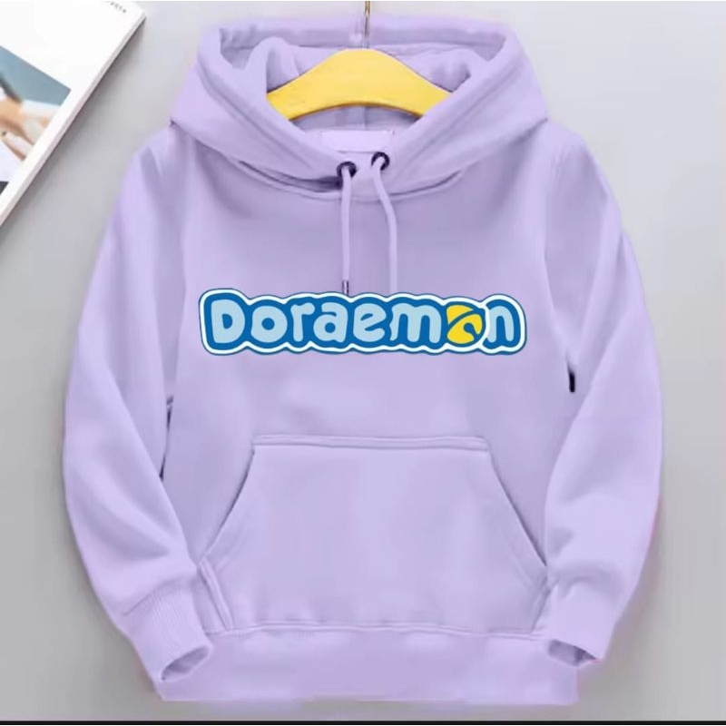 HOODIE Jaket Anak Motif DORAEMON Laki laki dan Perempuan Usia 3 4 5 6 7 8 9 10 11 12Tahun | Jaket Sw