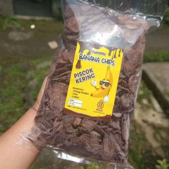 KERIPIK PISANG COKLAT / KERIPIK COKLAT 1Kg