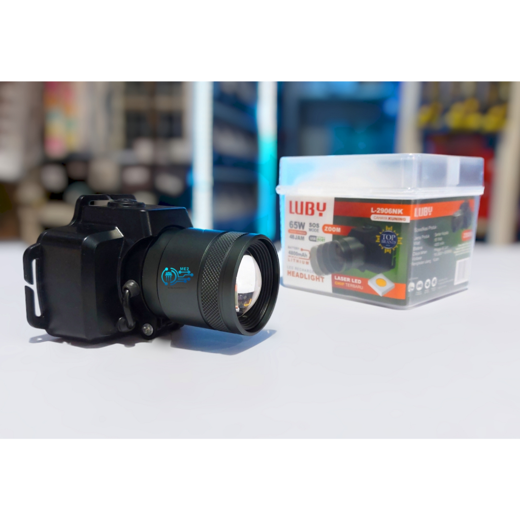 LUBY Headlamp Senter Kepala Luby Tipe L-2906NL / L-2906NK