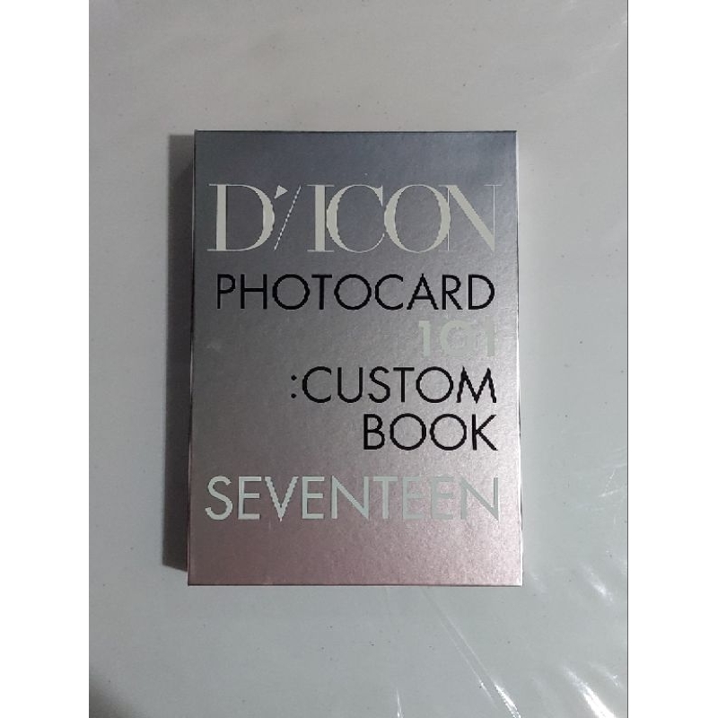 Custom book dicon seventeen pc holder dicon svt