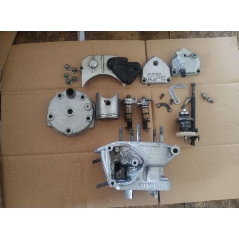 paket blok head mekanisme fullset ninja r rr ss original copotan