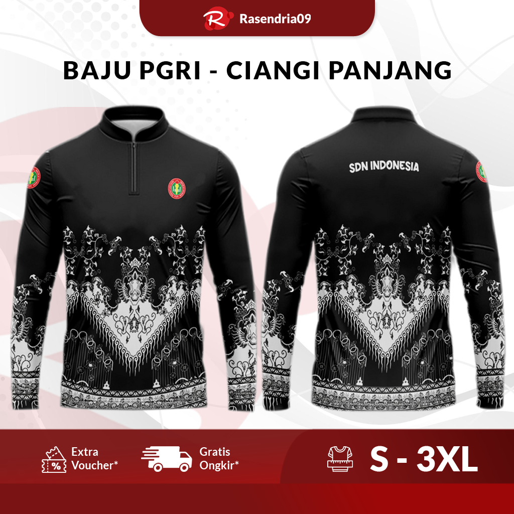 Baju Kaos Jersey PGRI Fullprint 3D | Persatuan Guru Republik Indonesia | Terbaru 2025 Art2