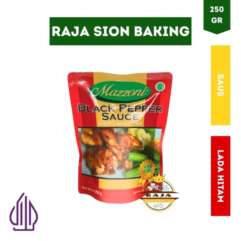 

Mazzoni Sauce Black Pepper 250gr