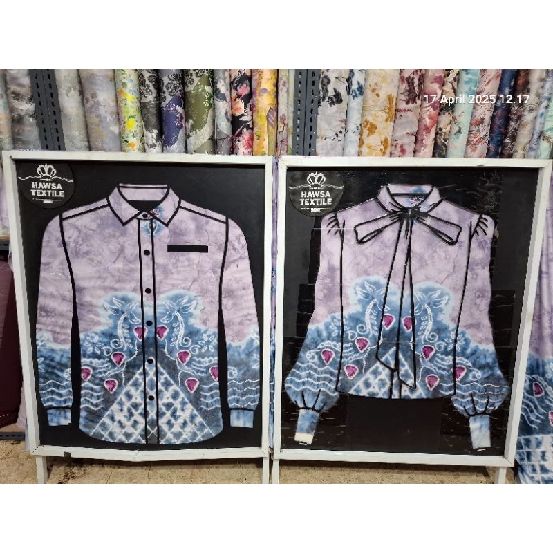 SASIRANGAN PRINTING, HARGA PER SETENGAH METER