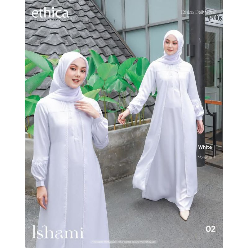 Ethica Gamis Putih Ishami 02