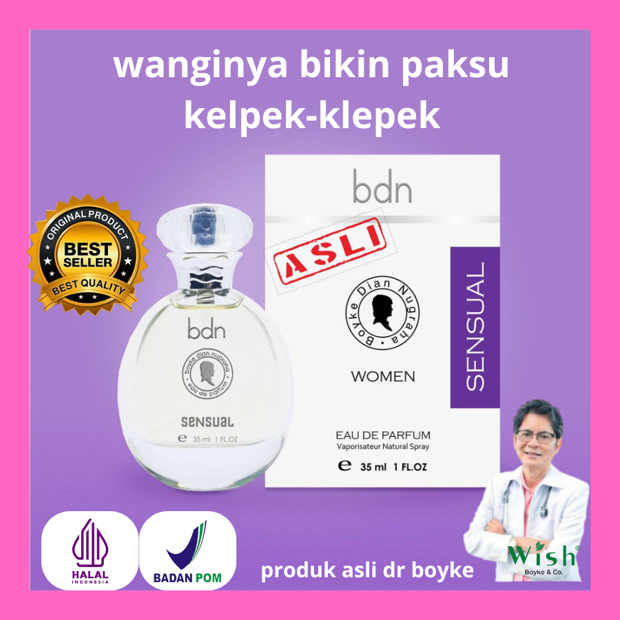 BDN Parfum Dr Boyke - Sensual - Original