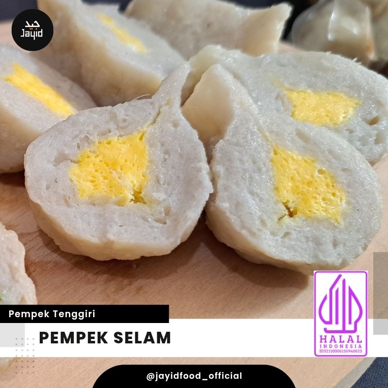 

Pempek Selam Tenggiri Asli Khas Palembang Ukuran Kecil by Jayid + Cuko