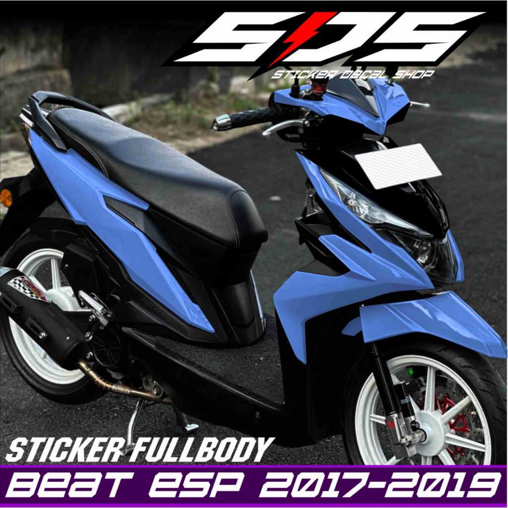 Stiker Decal Polos Honda Beat Esp/Street 2017-2019 Beat Esp Decal Stiker Full body Stiker Decal