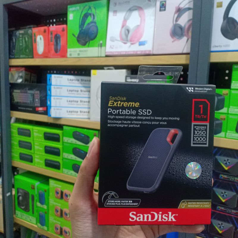 SSD Sandisk portable extreme 1tb e61