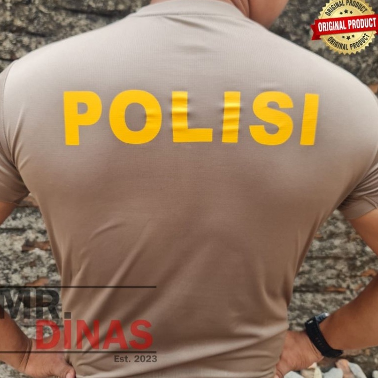55HARGA TERMURAH KAOS POLISI JATAH POLRI BAHAN JERSEY LUBANG
