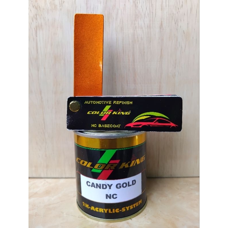 Cat candy tone/candy tone warna gold emas