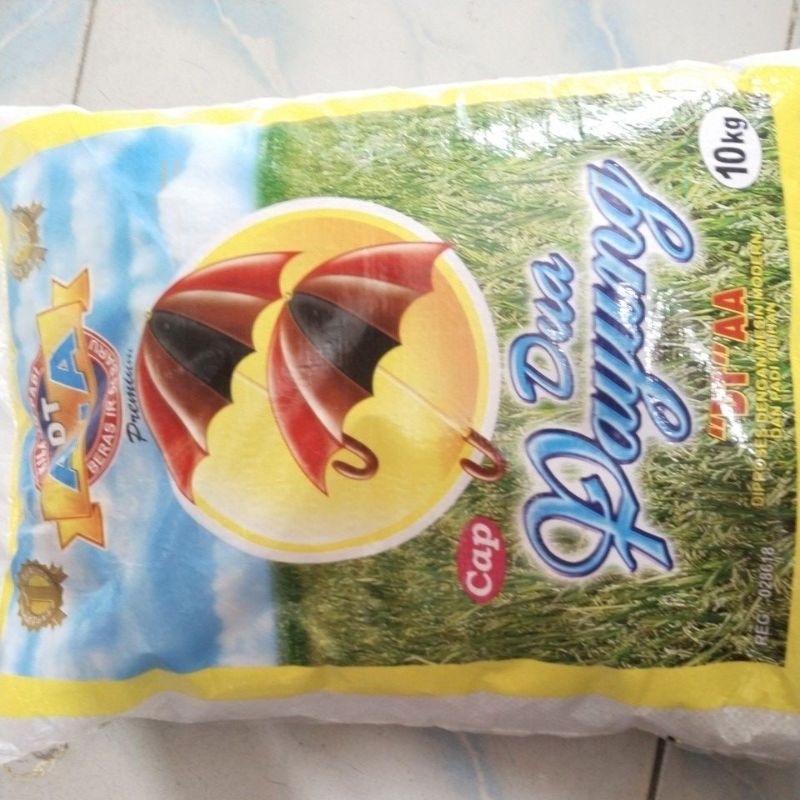 

beras dua payung, beras 2 payung, beras payung