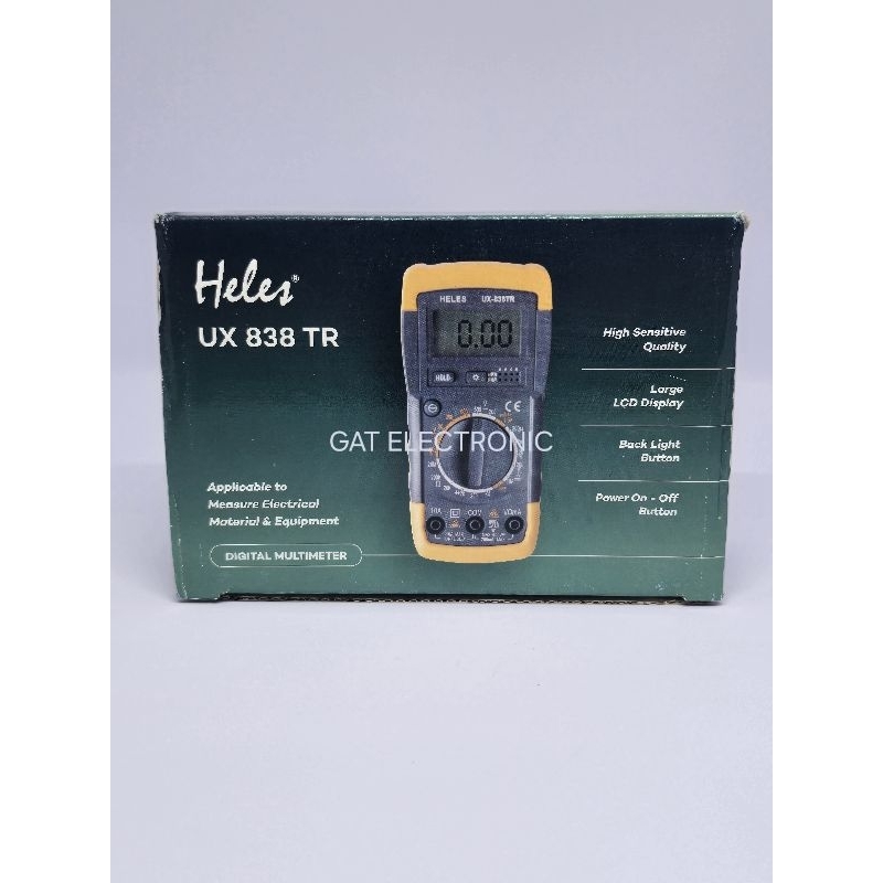 MULTITESTER DIGITAL HELES UX-838TR