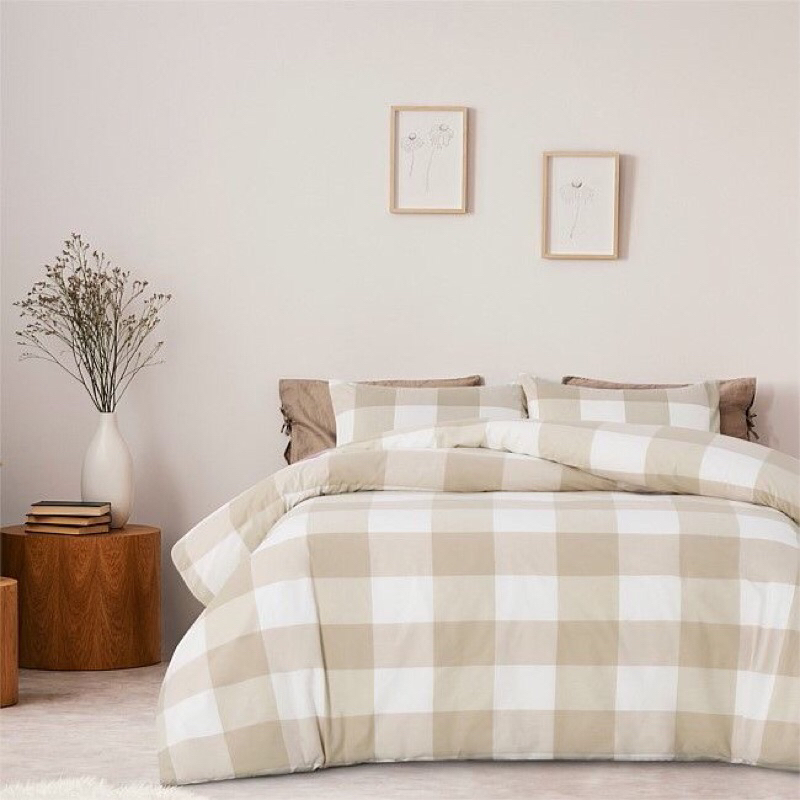 SPREI AESTHETIC MOTIP KOTAK | SPREI KOTAK ALA KOREA