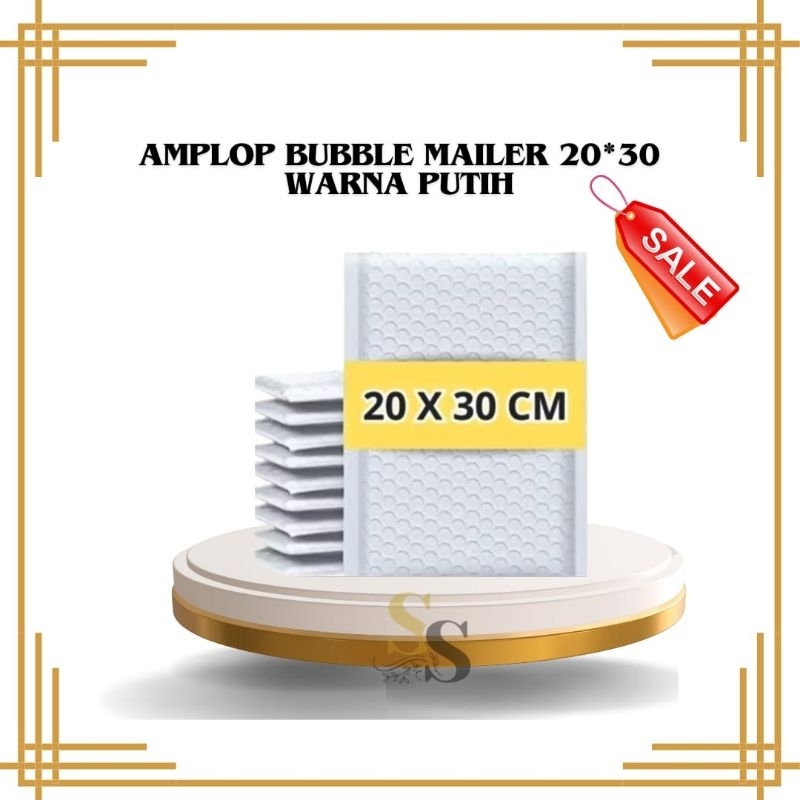 

Termurah Bubble Mailer Warna Putih 20×30 cm