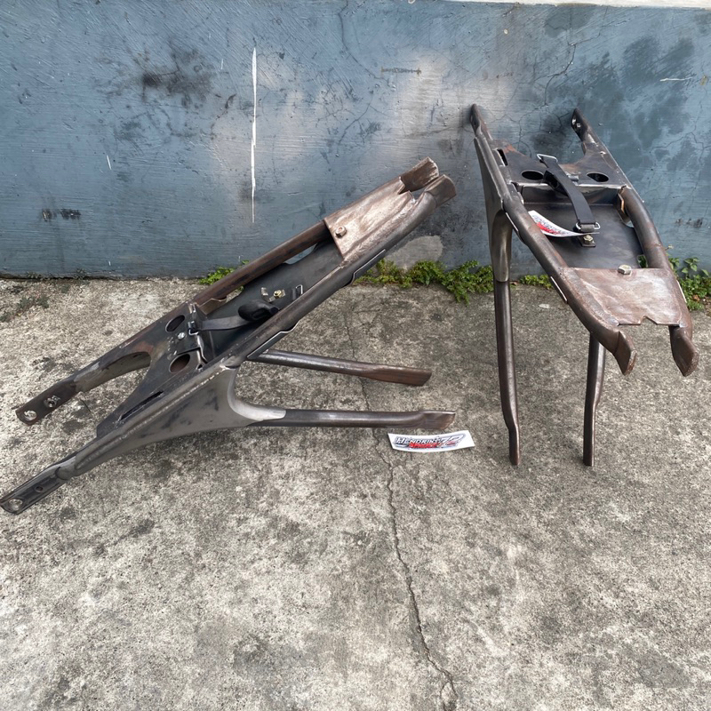 buntutan MJS cb begel panjang Nganjuk handmade Nganjuk set buntutan sambungan rangka cb begel panjan