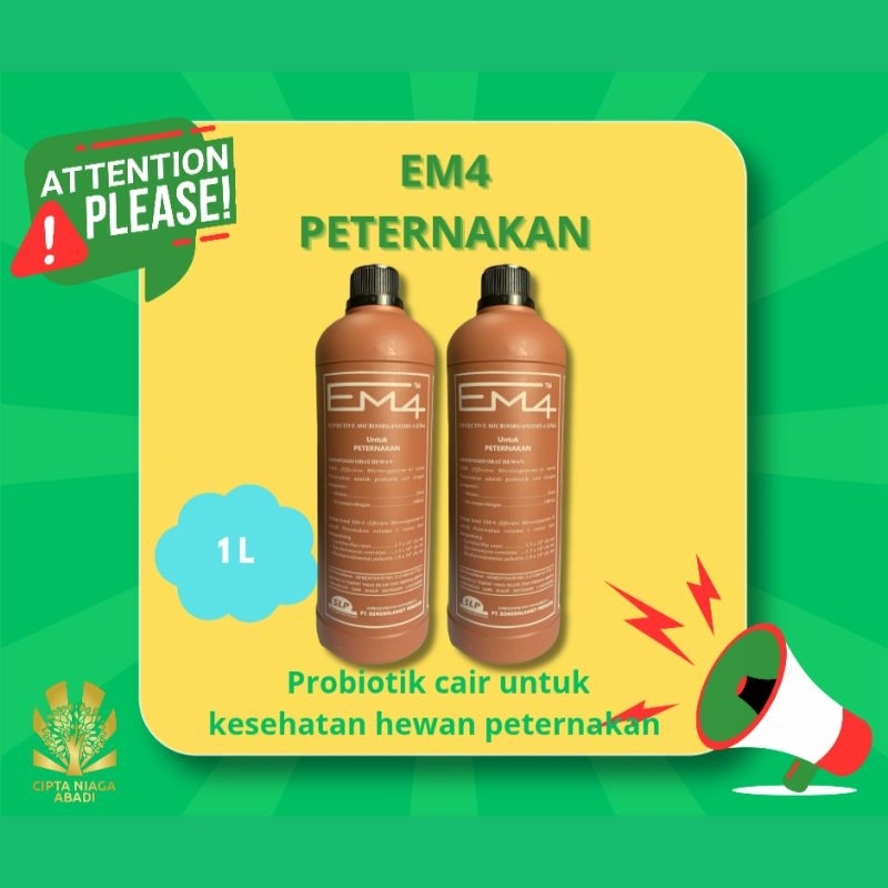 EM4 PETERNAKAN 1 Liter