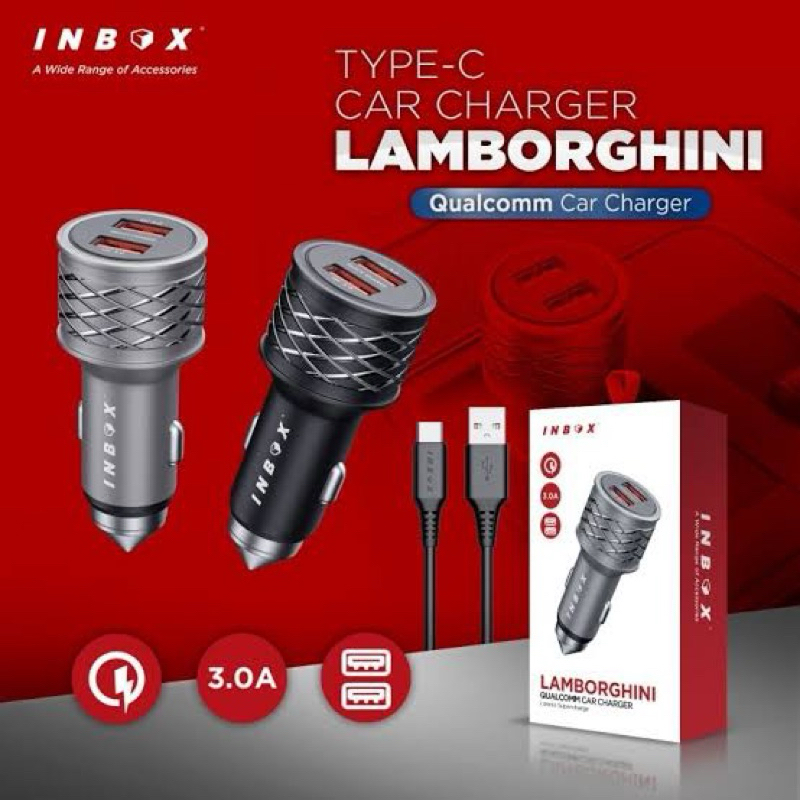 CAR CHARGER / CAS MOBIL LAMBORGINI INBOX