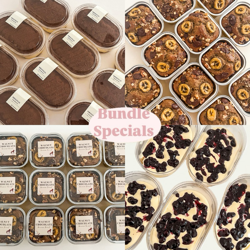 

Tiramisse | Bundle Specials | Tiramisu | Banana Bread