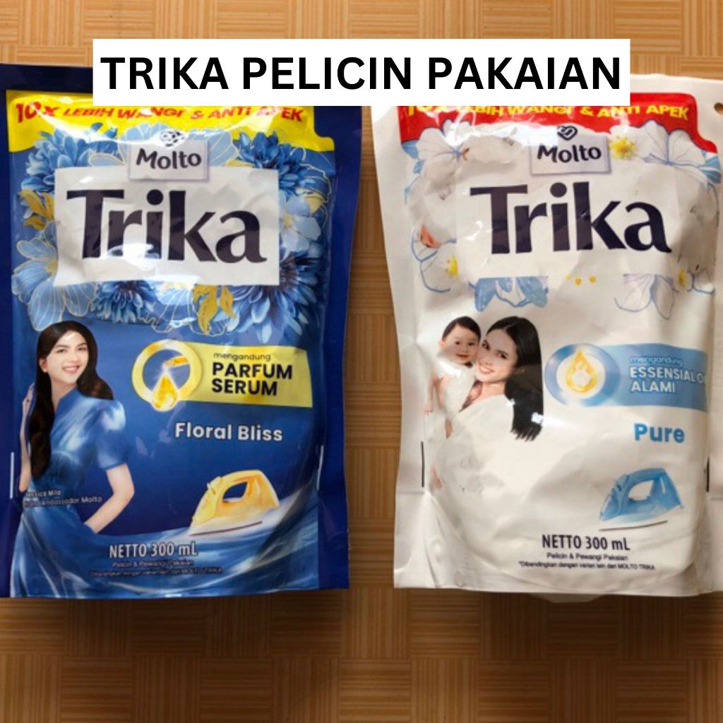 MOLTO TRIKA PELICIN DAN PEWANGI PAKAIAN 300 ML 1 PCS MOLTO SETRIKA TRIKA PEWANGI UNILEVER JAPANESE P