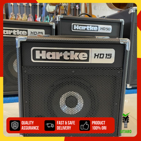 Bass Ampli Gitar Bass HARTKE HD15 HD 15 WATT UltraSound Original