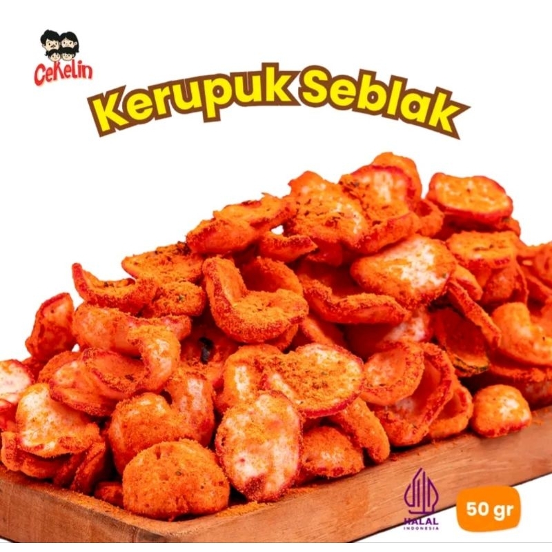 

KERUPUK SEBLAK KEKINIAN CEKELIN