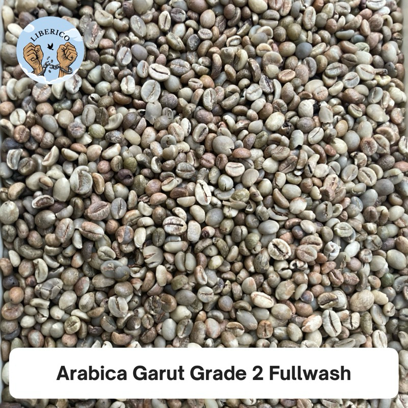 

Green Beans Arabica Grade 2 Fullwash Garut Jawabarat - 1Kg