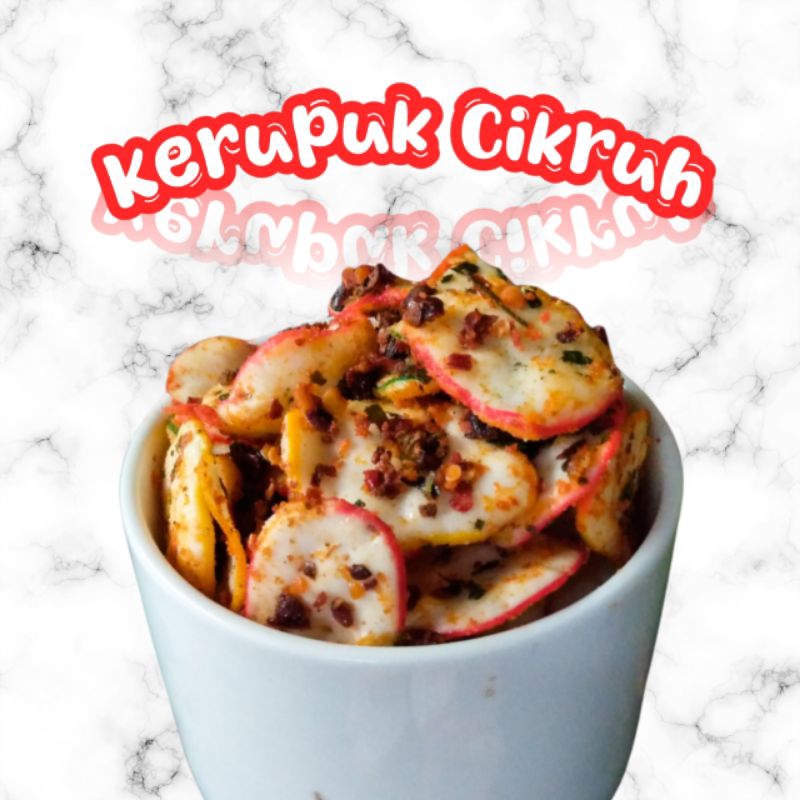 

Kerupuk Cikruh 150gr (berbagai varian rasa)by Malada Snack