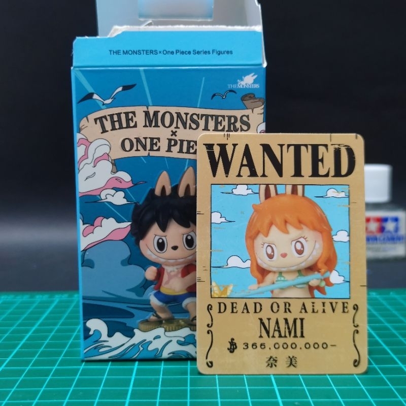 one piece blindbox labubu popmart nami figure original