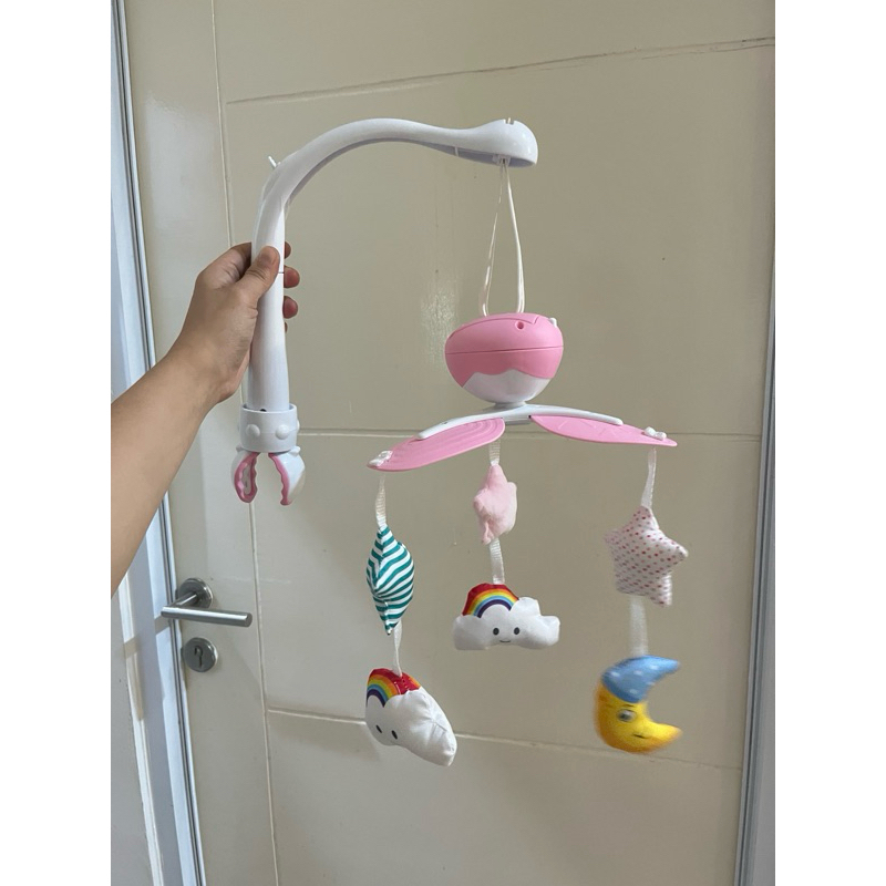 Preloved Mainan Gantungan Box Bayi Bunyi