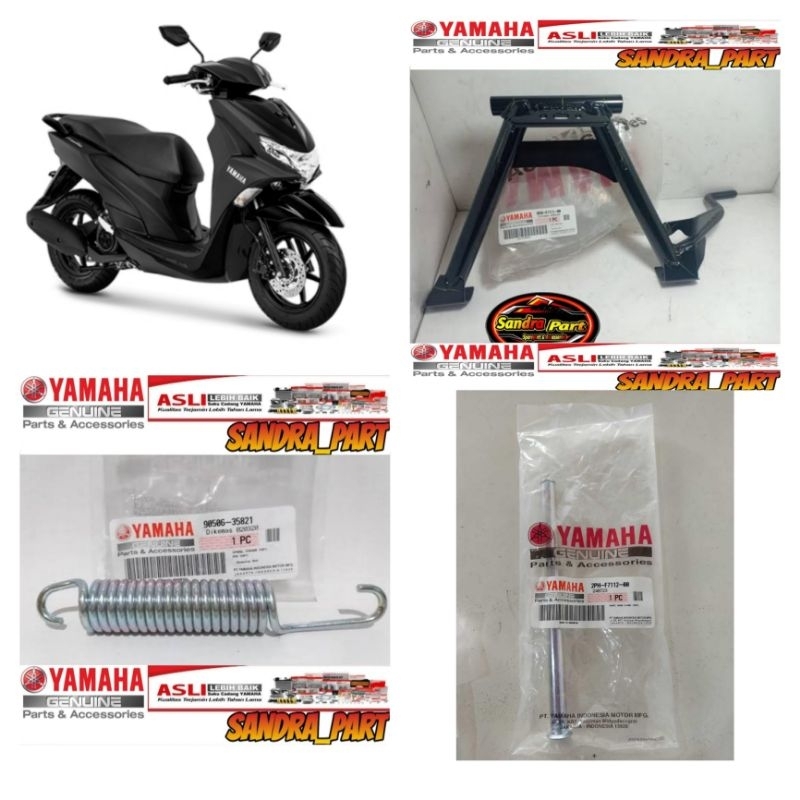 STANDAR TENGAH DUA FREEGO FREE GO SATU SET ORIGINAL YAMAHA B5D-F7111-00