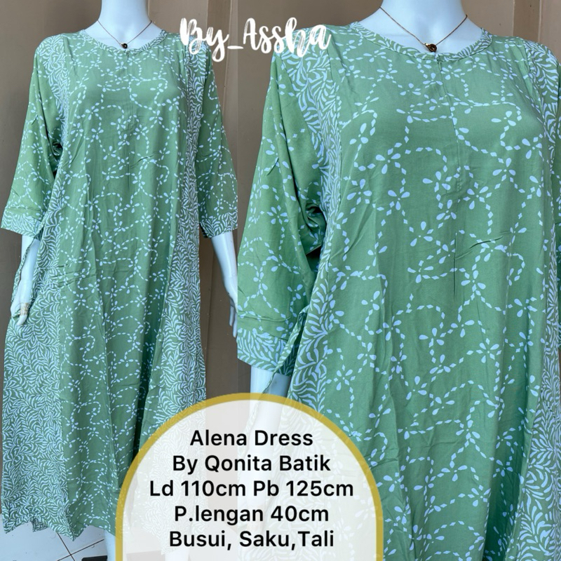 Daster Batik Qonita Pekalongan Dress Alena Busui