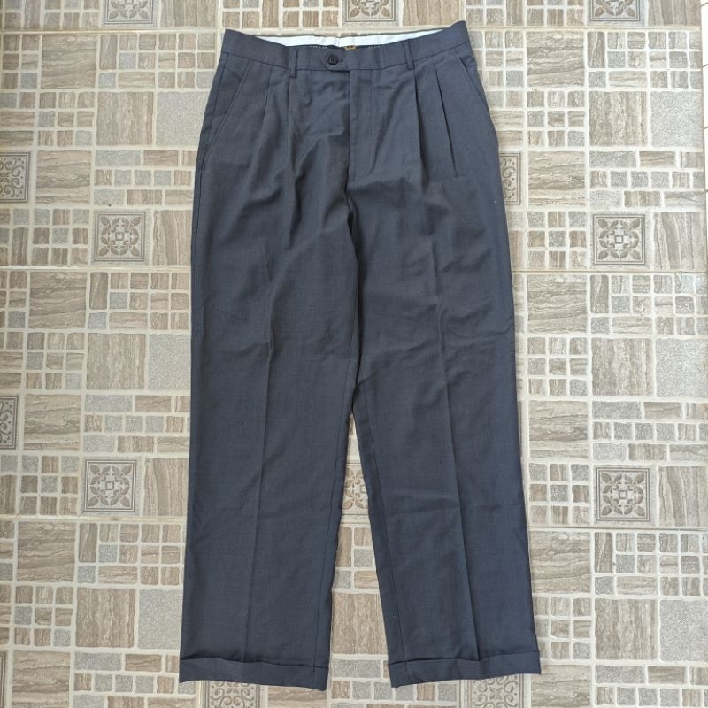 ARMANI Baggy Grey Trousers Pants