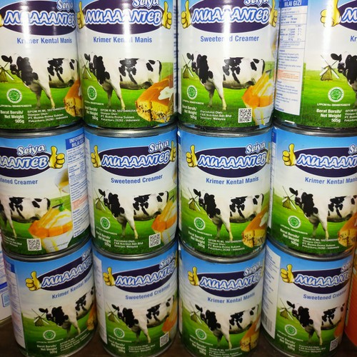 

Susu Kental Manis Seiya Mantab Mantap Susu SKM Malaysia 505 gr
