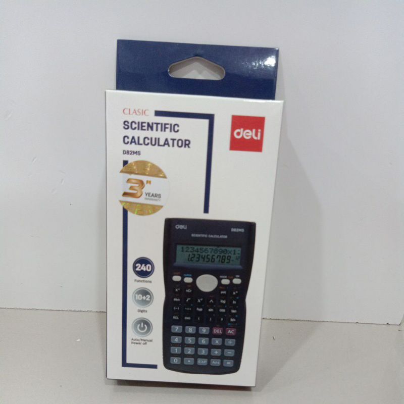 

Deli Kalkulator Scientific Clasic D82MS