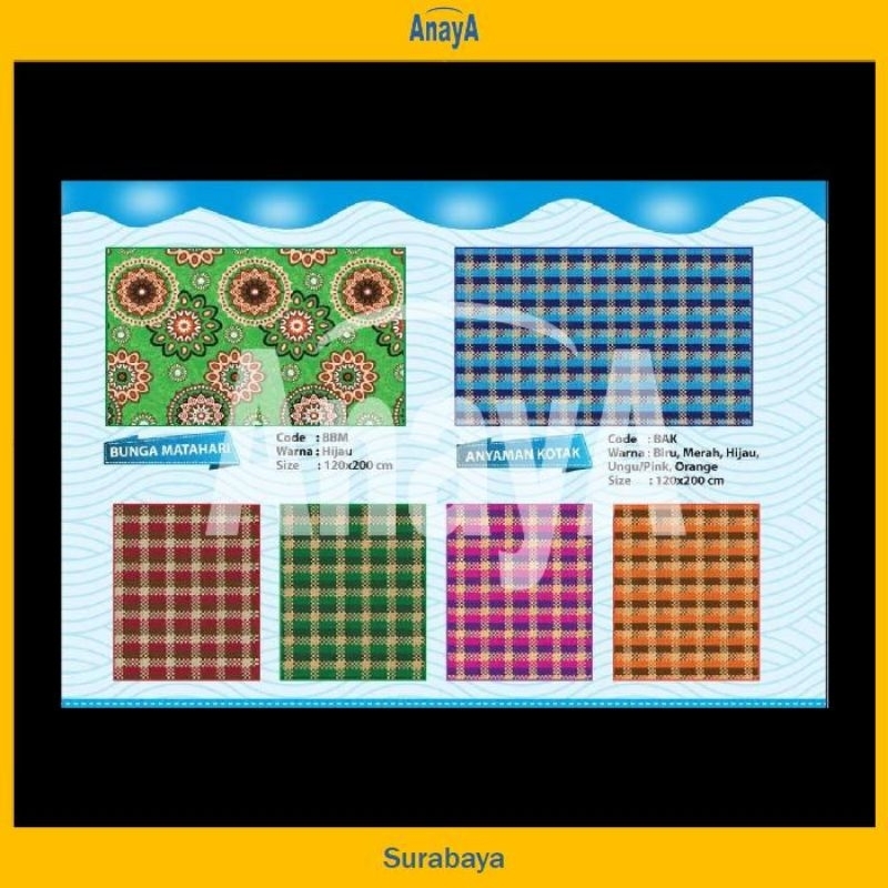 Karpet tikar matras playmat UNIMATIC EVAMATIC 120x200 cm home series