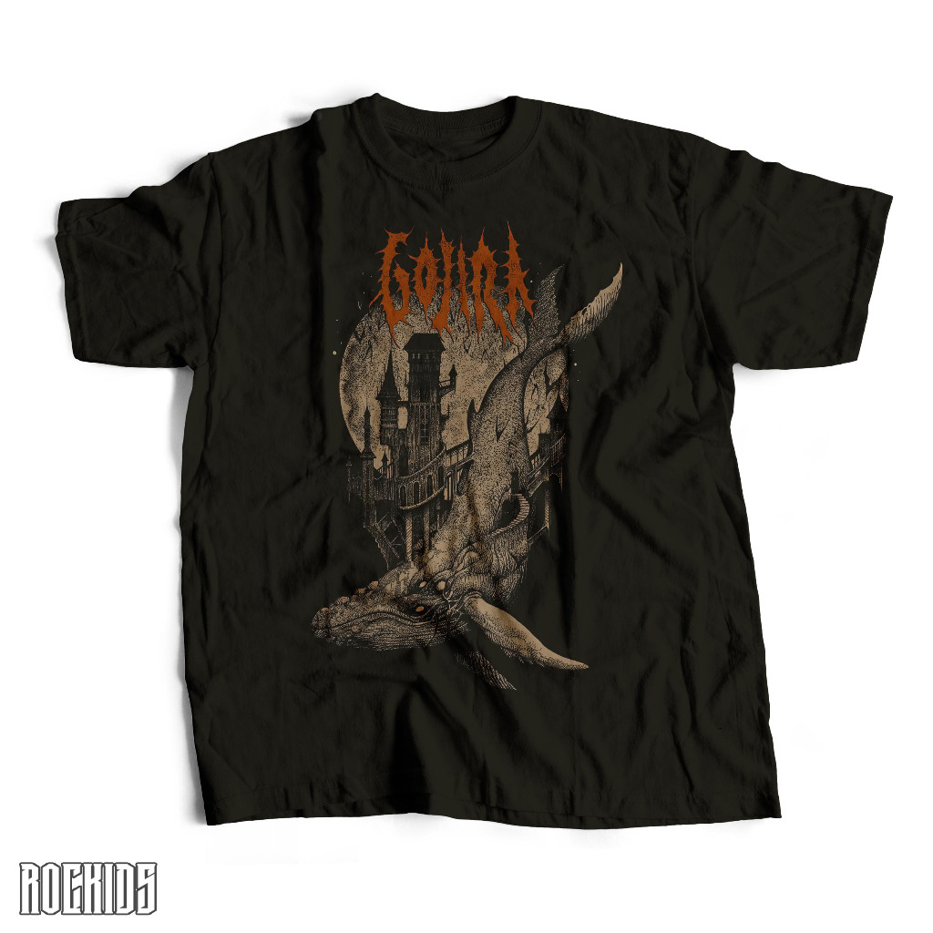ROCKIDS - GOJIRA - TSHIRT - TEES - KAOS BAND - KAOS BAND GOJIRA - KAOS GOJIRA - TSHIRT GOJIRA