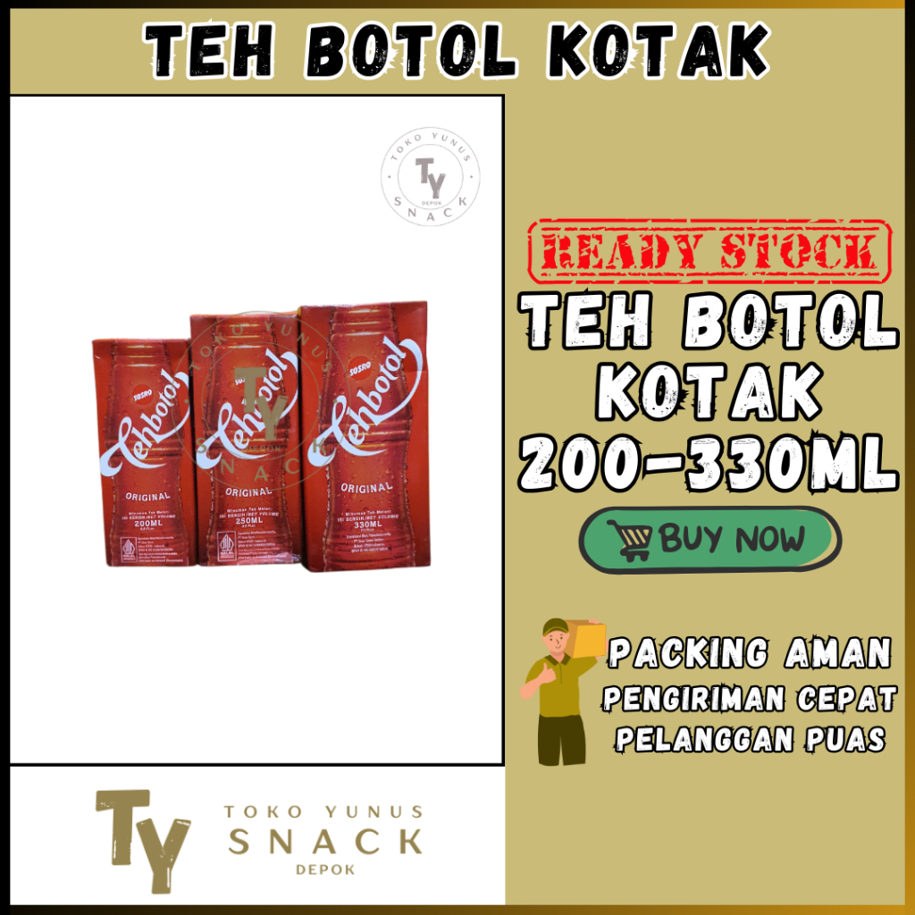 

TEH BOTOL KOTAK 200/250/330 ML