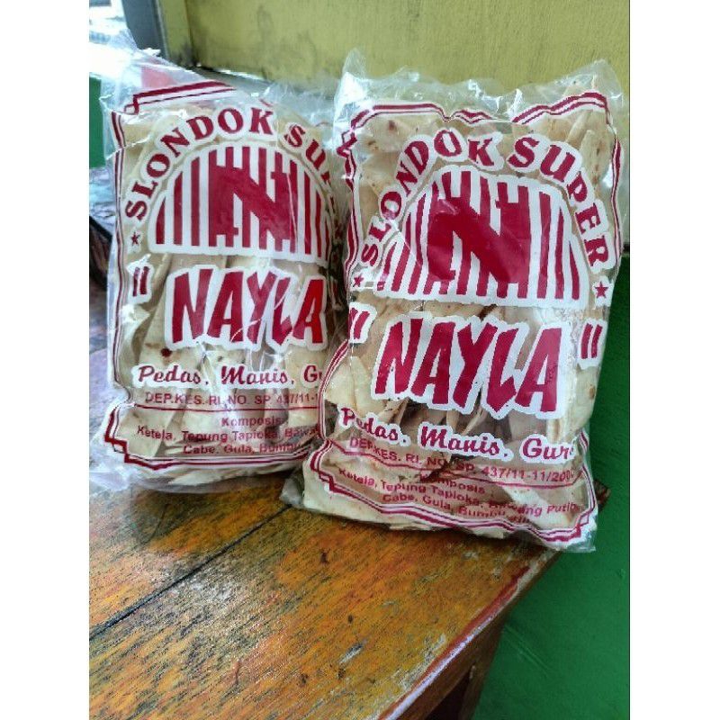 

slondok super/slondok Nayla/ball/isi 10 bungkus