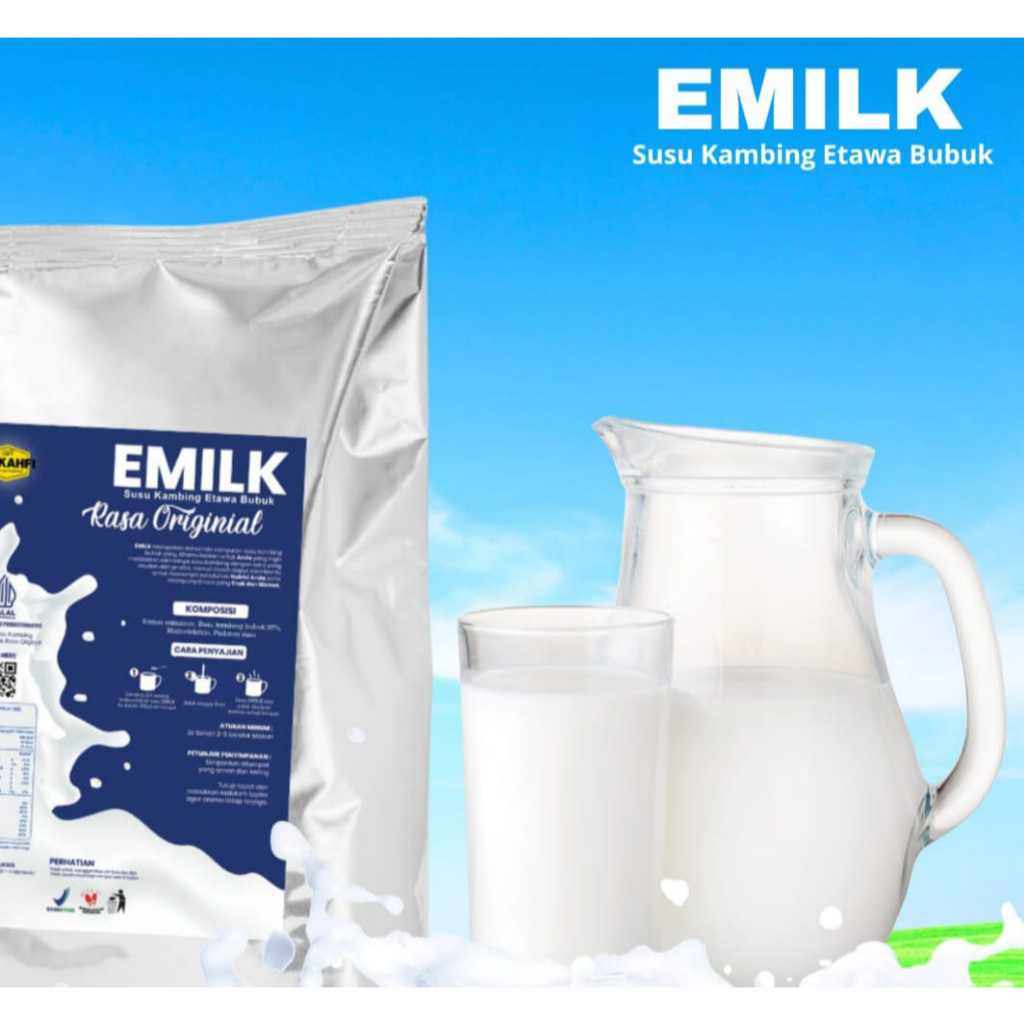 

Emilk Susu Kambing Etawa Bubuk Murah Aman dan Halal Sumber Nutrisi Keluarga