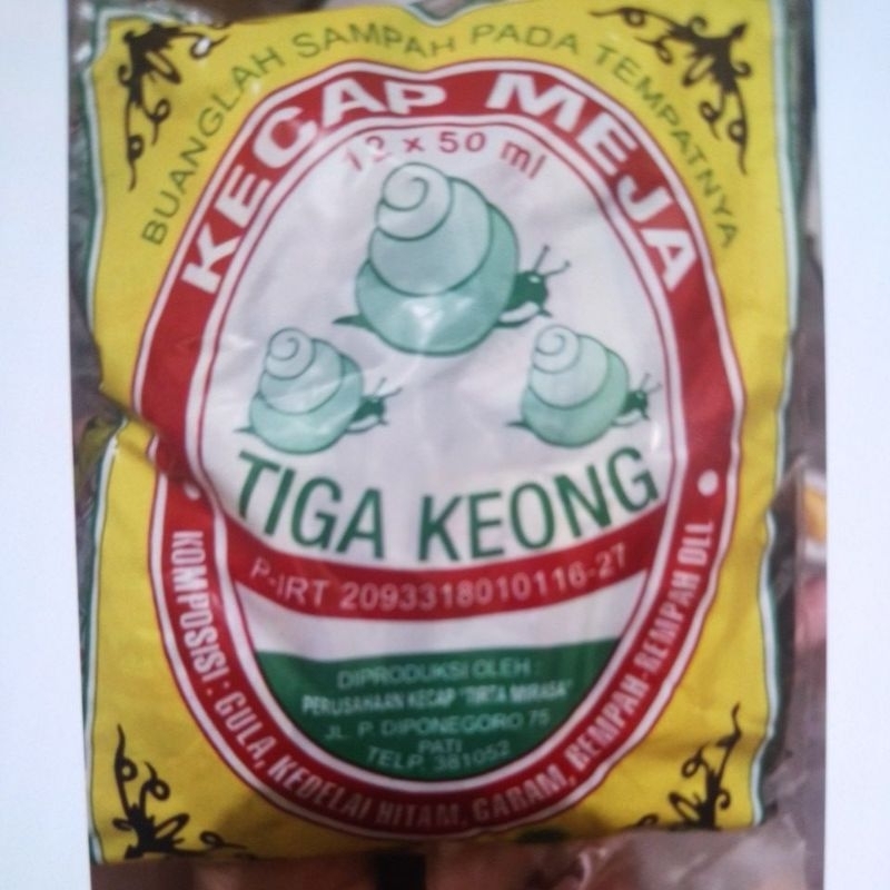 

kecap manis tiga keong