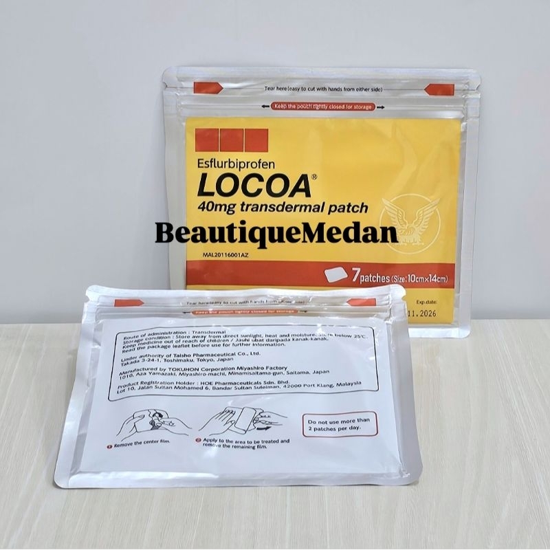 LOCOA Transdermal Patch (1/3/5 Pouches) READY
