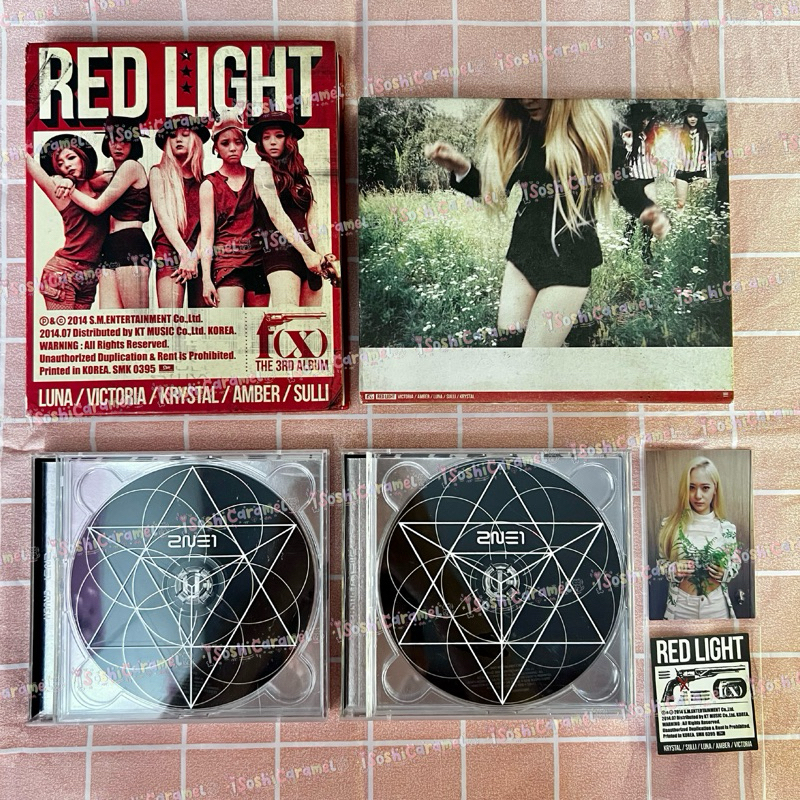 [ BACA DESC + PILIH J&T/SICEPAT ] ALBUM ONLY 2NE1 CRUSH SANDARA PARK BOM CL MINZY FX F(X) RED LIGHT 