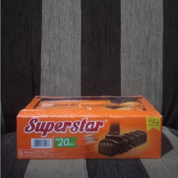 

Wafer Coklat Superstar/coklatnya bikin nagih/isi 20pcs