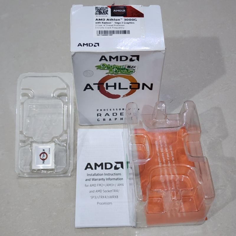Dus Athlon 3000G Kardus Athlon 3000G Box Athlon 3000G Lengkap Mika Dusbook Athlon 3000G Dus Processo