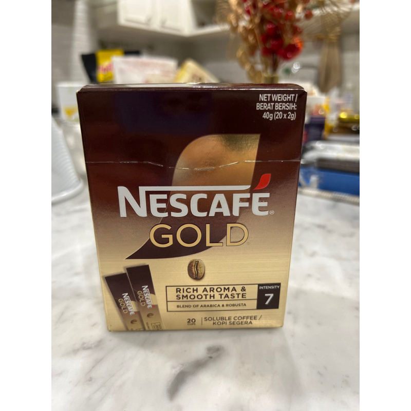 

Nescafe gold rich aroma blend arabica & robusta 40gr