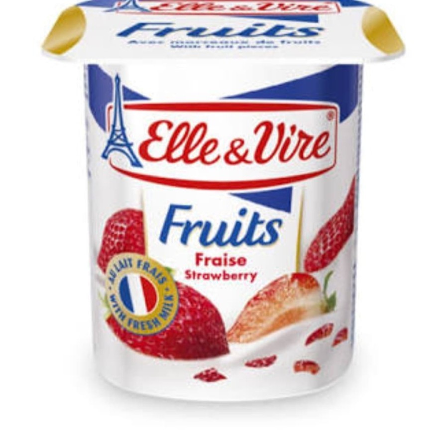 

Elle & vire yoghurt strawberry 125gr