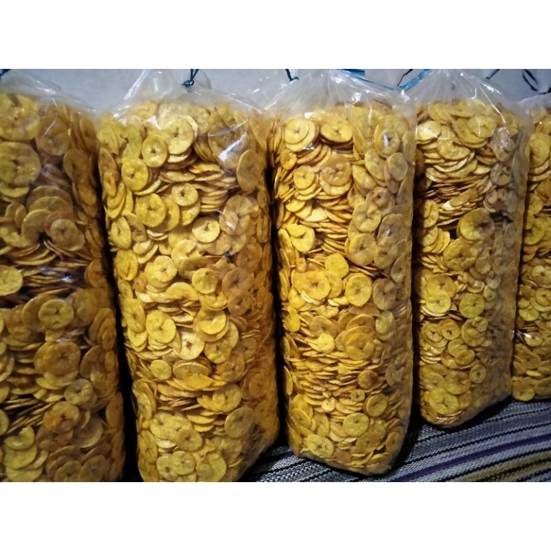 

KERIPIK PISANG KOIN MANIS 1000GRM,ENAK,RENYAH