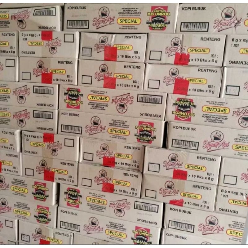

Kopi Kapal Api Mini 6 Gram 1 Dus Isi 20 Renteng