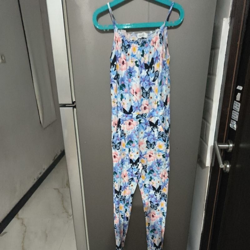 celana jumsuit overall anak HnM usia 7-9 tahun